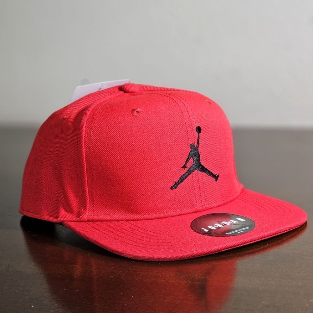 Air Jordan 1 2 3 4 5 6 11 12 13 OG Retro Bred Bulls Playoffs Snapback Hat Red